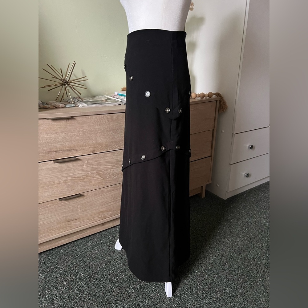 Udel Black Button Tailored Structured Chic High-W… - image 7